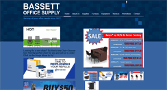 Desktop Screenshot of bassettofficesupply.com